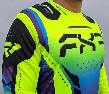 Sportska odeća: Motokros/enduro komplet – dres, pantalone i rukavice, visokovidljivi — 13