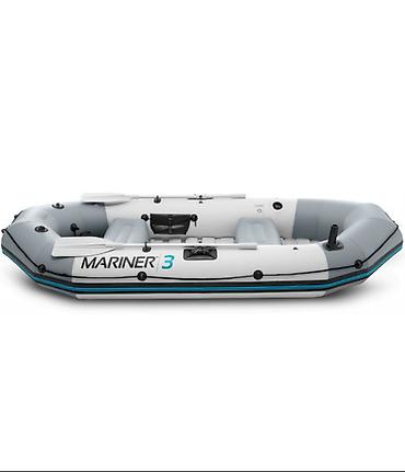 marin: Надувная лодка Intex Mariner-3 Set (Маринер-3) ?46 см + насос и весла — 3