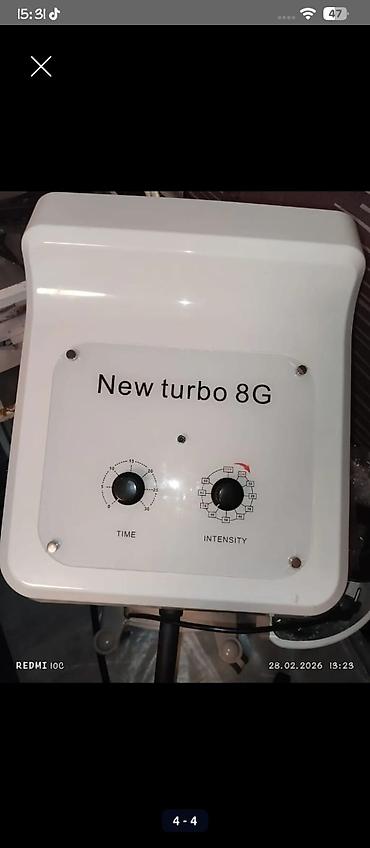 mini generator satışı: New Turbo 8G – saç salonları üçün buxar-generator/ozonlu saç steamer — 4