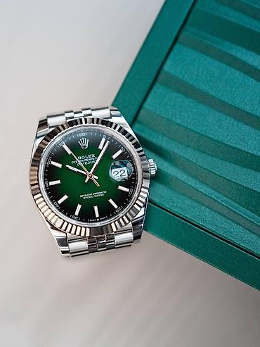 monaco: Yeni, Qol saatı, Rolex, rəng - Yaşıl — 9