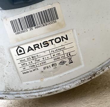 ariston teni: Ariston su qızdırıcısı – model SG 100 R - İstifadə olunmayıb - Tutum — 3