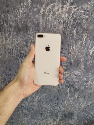 Apple iPhone: IPhone 8 Plus, 64 GB, Ağ, Barmaq izi