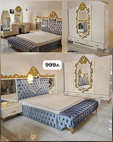 carpayı dəsti: *999₼ Yataq mebeli destı satılır‼️* *Dolab* *mdf masın boyasıdır* En — 1