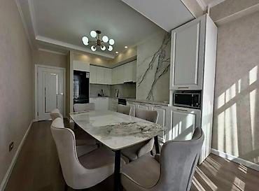 Продажа квартир: 4 комнаты, 102 м², Аламедин-1 мкр Элитка, 8 этаж, Евроремонт — 1
