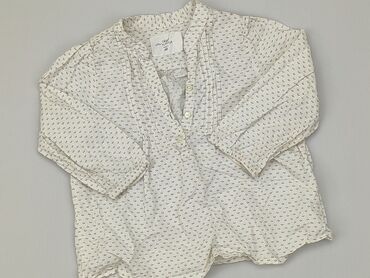 bluzka z bufiastymi rękawami shein: Bluzka, H&M, 9-12 m, stan - Dobry