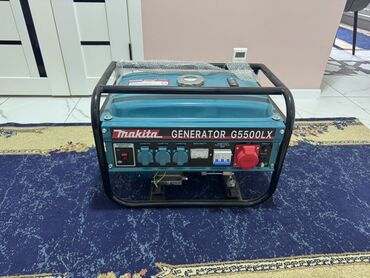насос для выкачки воды: Портативный бензиновый генератор Makita G5500LX в корпусе бирюзового