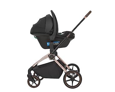 Kolica za bebe: KIKKA BOO Kolica KARA black set 2u1 sa tvrdom korpom – SKU: KKB2 — 11