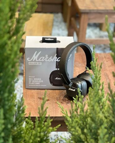 headphone: Накладные, Marshall, Новый, Беспроводные (Bluetooth), Классические