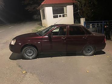 VAZ (LADA): Lada Priora sedan - Kuzov: 4 qapılı sedan, tünd bordo rəng - Ön və — 4