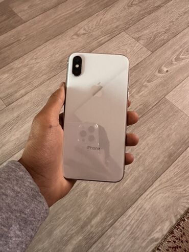 айфоны телефон: IPhone X, Күмүш