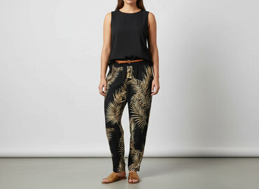 new yorker krótkie spodenki dresowe: H&M, Material trousers for women, size 2XL