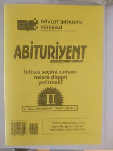 abituriyent 7 pdf: Abituriyent 
ixtisas secimi teptezedir