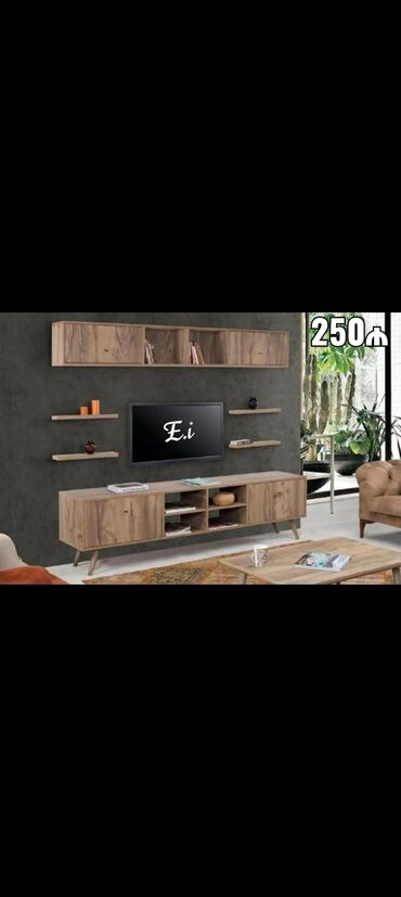 TV altlığı: Yeni, Düz TV altlığı, Polkalı, Laminat — 3