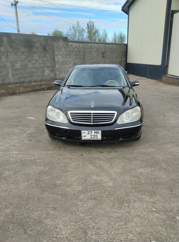 мерс 140: Mercedes-Benz S-Class: 2000 г., 4.3 л, Автомат, Бензин, Седан