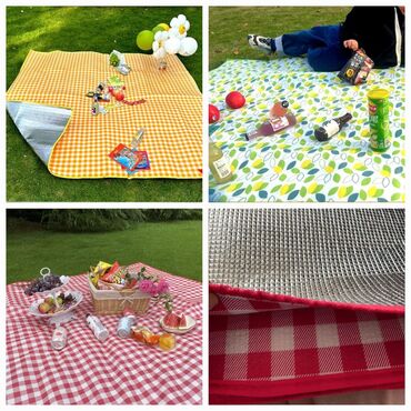 коврики для пикника: Пляжные коврики в наличии, можно использовать для пикника и отдыха на