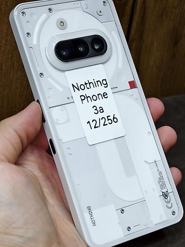 Nothing: Nothing Phone (3a), 12/256 - Память: 12 ГБ ОЗУ и 256 ГБ встроенной — 1