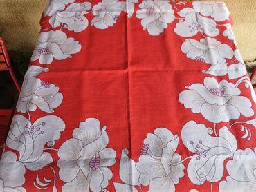 saten pamuk materijal: Tablecloths, New, color - Red