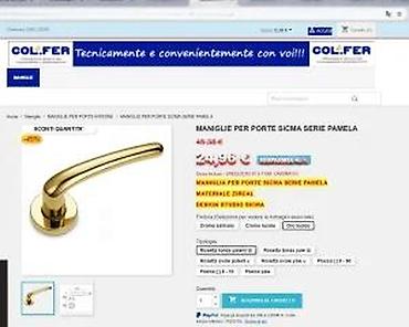 Maske za utičnice i prekidače: Sigma Maniglie “Derby” – set ručki za vrata - Model/serija: Derby — 15