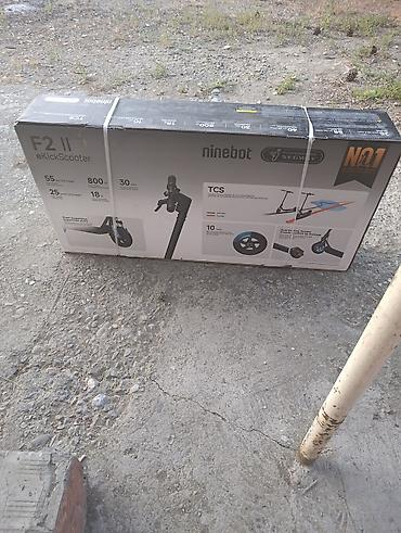 3 tekerli velosiped type 1: Ninebot Segway F2 II eKickScooter aciiyo. bugün alinob tezedi ehtyac — 1