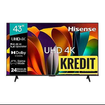 Televizorlar: Yeni Televizor Hisense 43" UHD (3840x2160), Pulsuz çatdırılma — 1