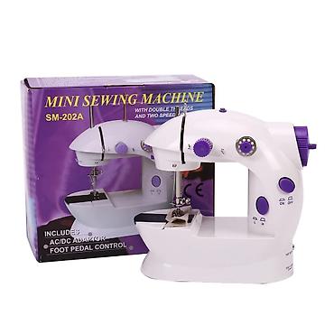 Tikiş maşınları: Mini Tikiş Maşını SM-202A 🧵 Mini Tikiş Maşını 👕 Paltar, pərdə, parça — 10