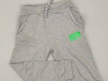 sinsay koszula w kratę: Sweatpants, SinSay, 7 years, 116/122, condition - Good