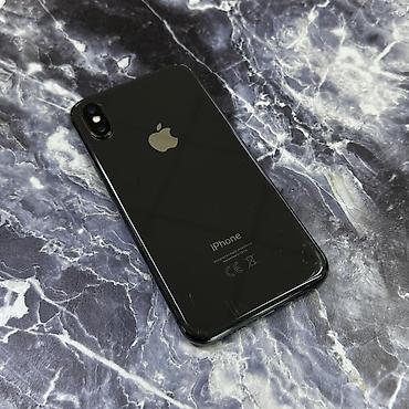 Apple iPhone: IPhone X, Б/у, 64 ГБ, Черный, Чехол, 100 % — 8