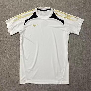badminton: Futbolka, Mizuno, L, rəng - Ağ — 1