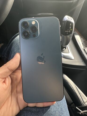 Apple iPhone: IPhone 12 Pro Max, 128 GB, Blue Titanium, Face ID