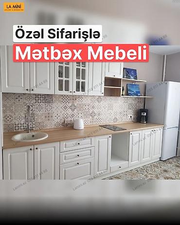 klassik metbex mebeli: Özəl sifarişlə hazırlanmış mətbəx mebeli. Model klassik və zövqlü — 1
