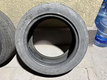 Шины: Летние шины - Размер: 215/55 R17 2шт Dunlop -размер : 225/50 r17 2 — 14