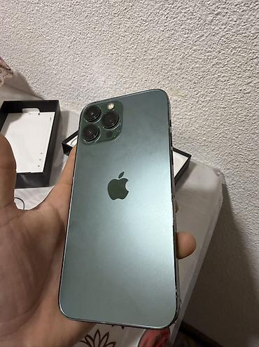 dvd usb: IPhone 13 Pro, Б/у, 128 ГБ, Alpine Green, Коробка, 77 % — 7