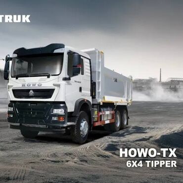 погрузчик на трактор: Самосвал HOWO-TX 6x4 Tipper - Полная масса и компоновка: трехосная