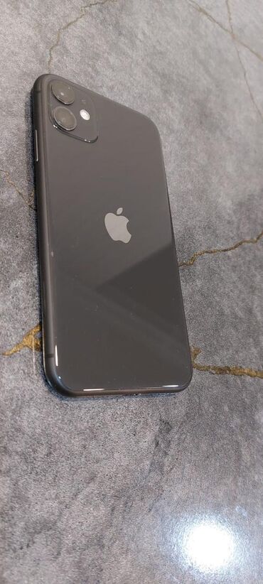 işlenmiş iphone 11: IPhone 11, 128 GB, Qara, Face ID