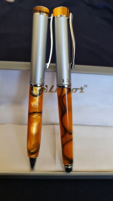 Ostalo: Luxor poklon set pisaćih instrumenata dal su od sedefa ili cilibara — 17