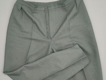 kapcie z zapiętkiem: Material trousers for women, size XL (EU 42)
