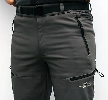 kamel sako: Muške outdoor pantalone Mountain X Spirit – sivo antracit - — 9