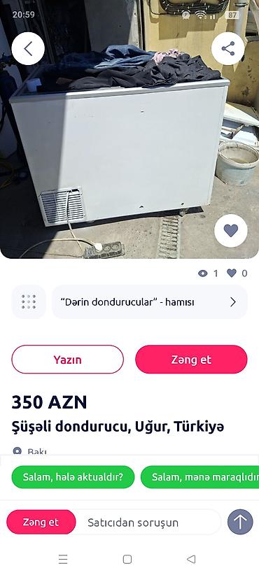 Buz Kimi saxlayir 300 ltrlik 1 metr digeri 270 m lalafo.az -da Buz Kimi saxlayir 300 ltrlik 1 metr digeri 270 m