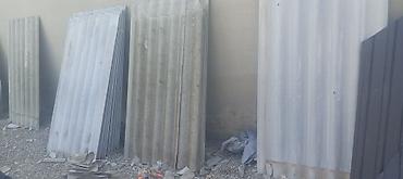 dam örtükləri: Dalğalı şifer lövhələr - Material: dalğalı şifer (sement əsaslı, boz — 5
