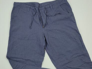 lniana spódnice midi: Material trousers, Livergy, 3XL (EU 46), condition - Very good