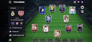 van cleef: FIFA Mobile hesabı – yüksək reytinqli komanda - Komanda: Real Madrid — 1