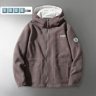 Толстовки: Флисовая куртка с молнией и капюшоном Outdoor Norway - Теплый плотный — 1