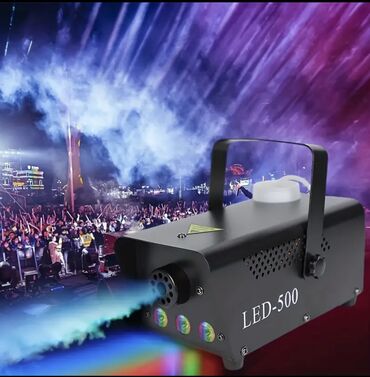 Fleytalar: Led işıqlı Tüstü aparatı səhnə üçün 500w
Pultla idarəetmə mümkündür