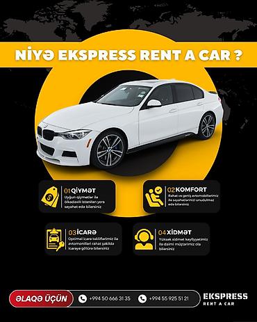 Günlük, BMW, Depozitsiz lalafo.az -da Günlük, BMW, Depozitsiz