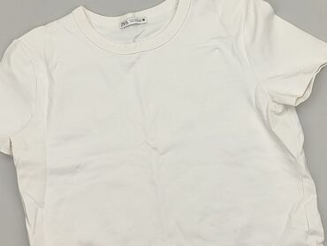 bluzki koszulowe białe damskie: T-shirt, Zara, M (EU 38), condition - Good