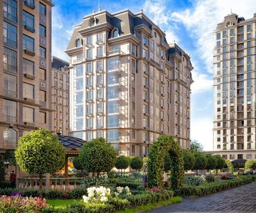 Продажа квартир: 4 комнаты, 174 м², Элитка, 12 этаж, ПСО (под самоотделку)