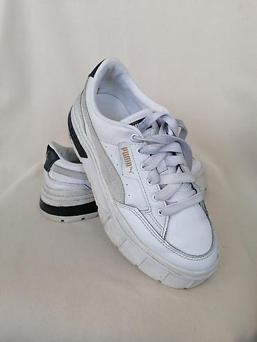Patike: PUMA MAYZE kozne patike br 38. Koriscene, bez ostecenja. Duzina — 6