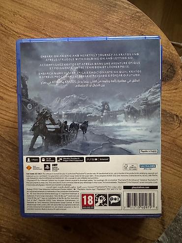 PS5 (Sony PlayStation 5): Ps5 üçün Fc24, God of War və Resident evil 4 Remake. Oyunların hər — 6