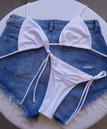 Kupaći kostimi: Ženski bikini set – trouglasti kupaći sa vezivanjem - Model: klasični — 4