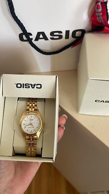 Aksesuarlar: Casio qadın qol saatı – klassik və zərif dizayn. - Model: Casio — 1